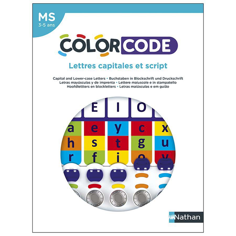 COLORCODE - Letras may&uacute;sculas e de imprenta