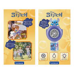 Lanzador de pompas de jab&oacute;n Stitch