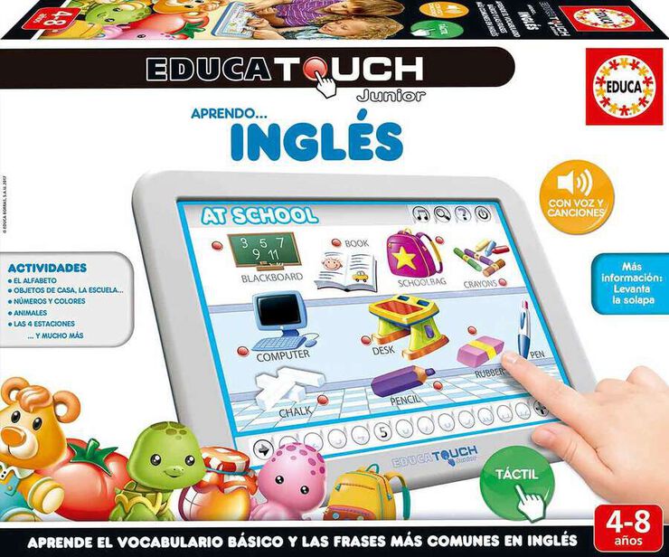 Aprendo&hellip; Ingl&eacute;s. Educa Touch Junior