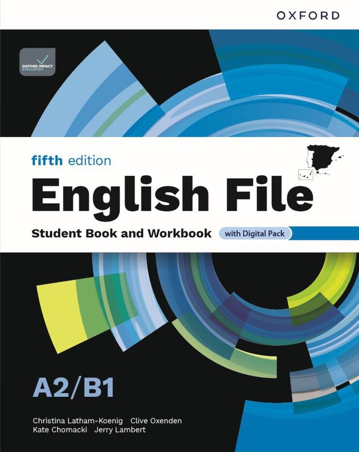 English File A2/B1. Student's Book and Workbook + Digital (Without Key Pack)