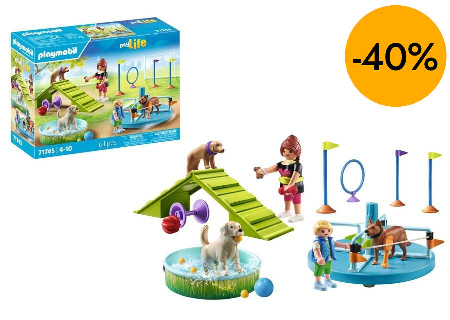 Playmobil My Life Parc per a Gossos 71745