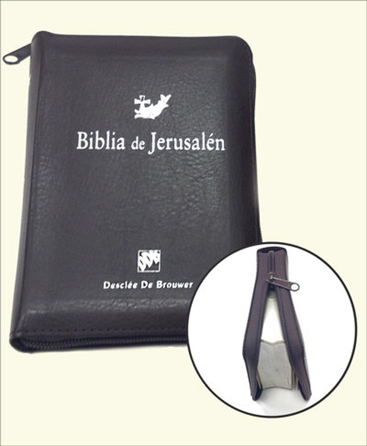 Biblia de Jerusalén (bolsillo cremallera