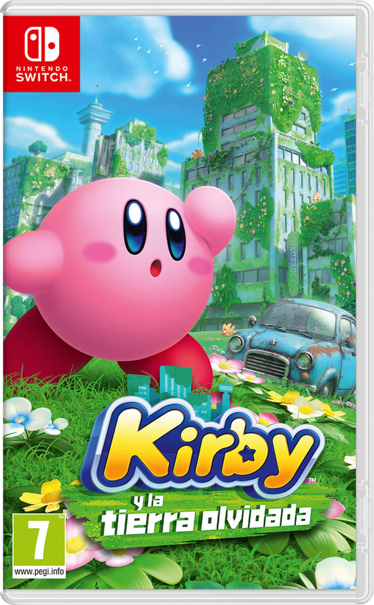 Switch Kirby y La Tierra Olvidada