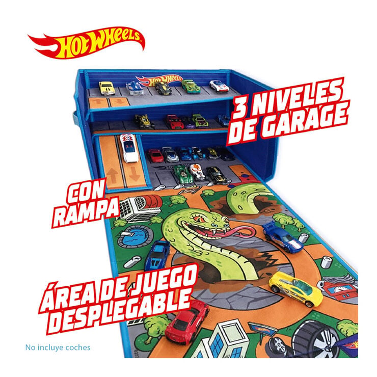 Caja de juego para coches Hot Wheels