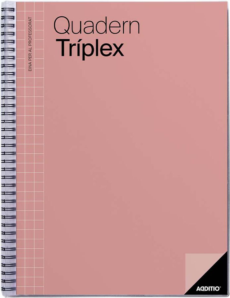 Libreta Triplex Additio Catalán