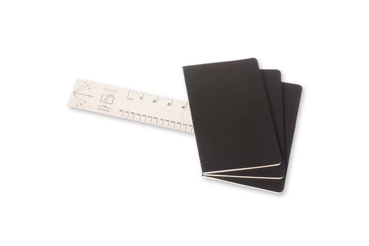 Pack 3 Llibretes Moleskine L negre llis