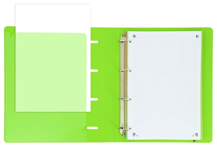 Carpeta Oxford Europeanbinder Live & Go A4 + recanvi verd