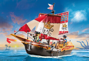 Playmobil Pirates Vaixell Pirata 71418