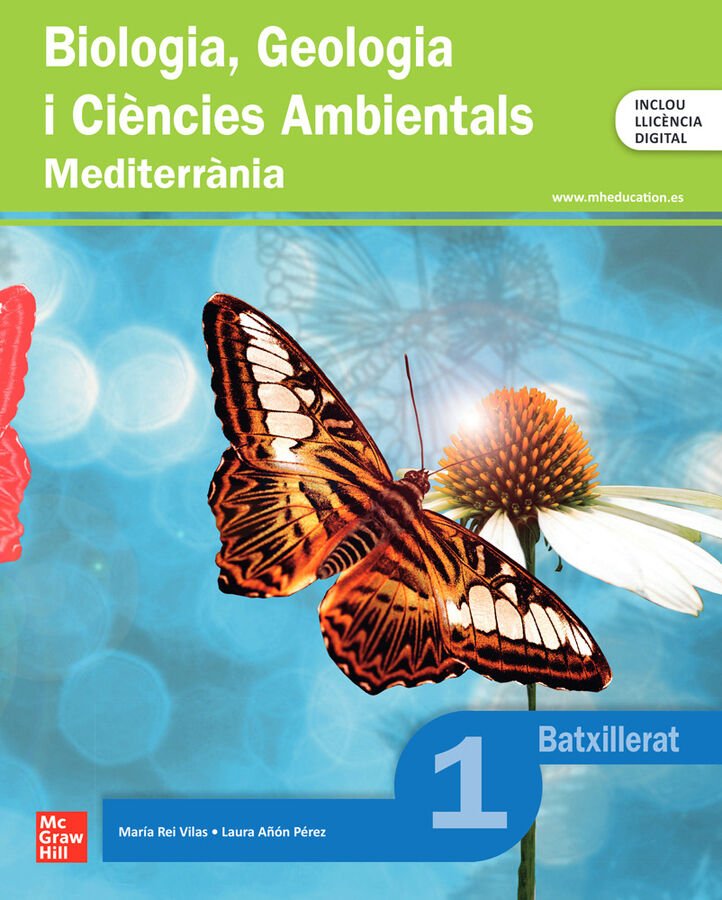 Biologia, Geologia i Ci&egrave;ncies Ambientals 1r Batxillerat. Mediterr&agrave;nia