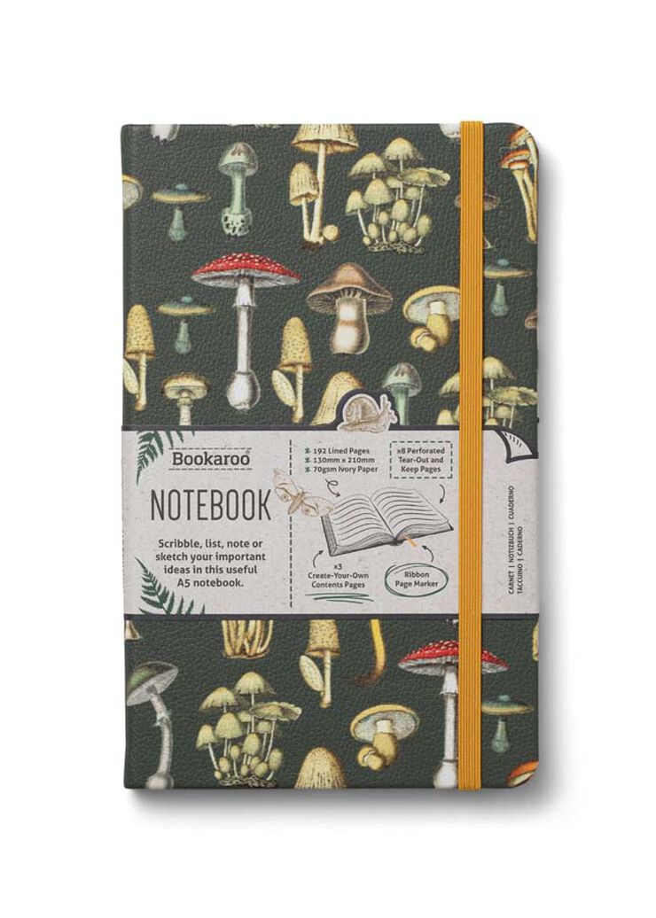 Libreta Catwalk A5 raya Botanical