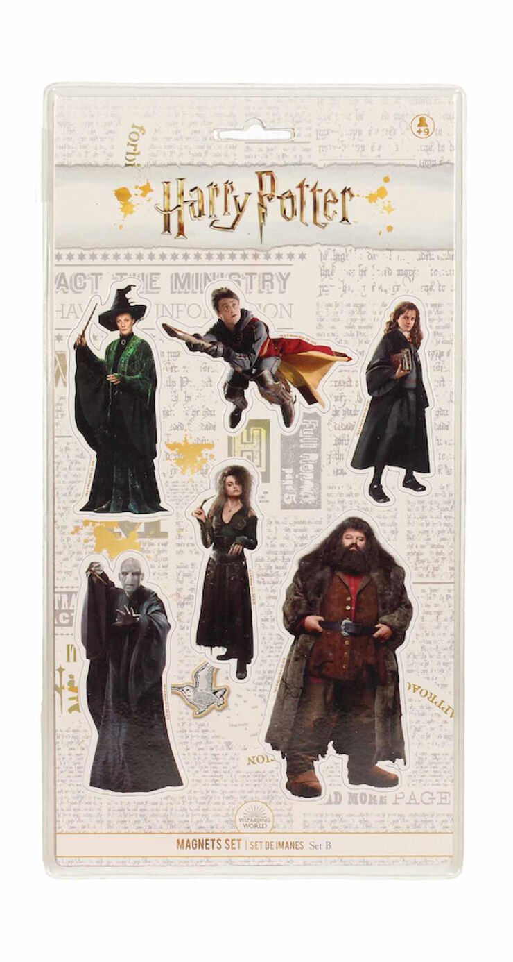 Imants Personatges Harry Potter - 6 unitats