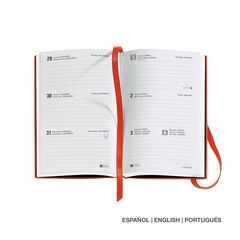 Agenda Miquelrius Passport 9x14 setm/vista mult 2026 Luxor vermell