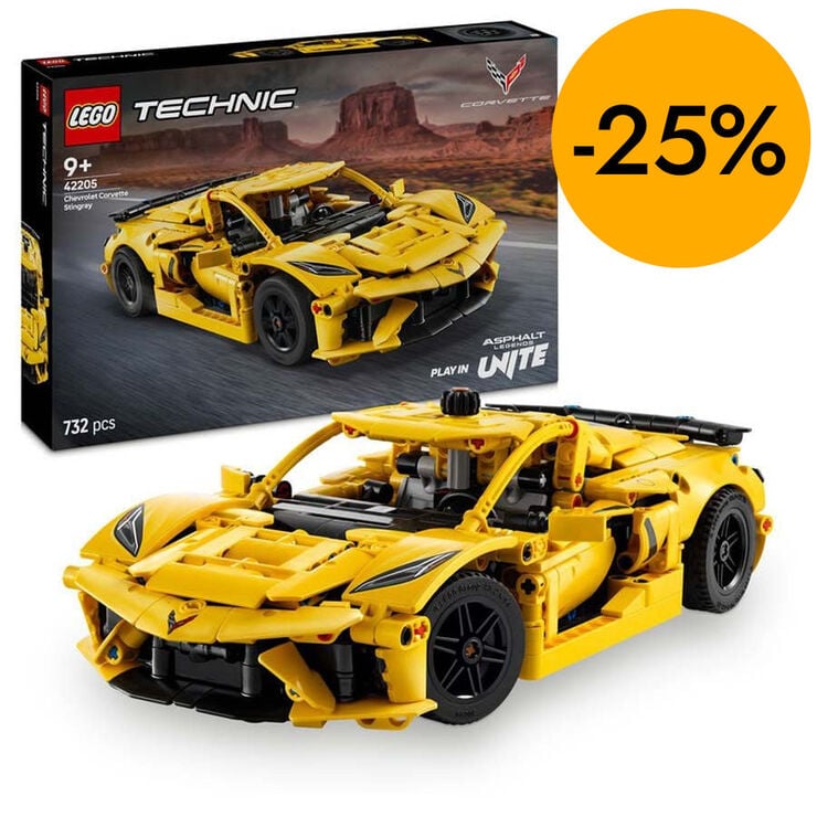 LEGO&reg; Technic Chevrolet Corvette Stingray 42205