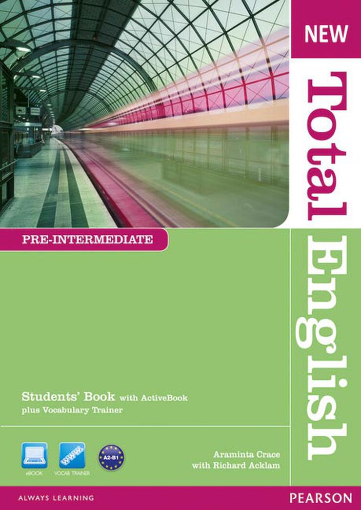 New Total English Pre Intermediate Student'S book Pack