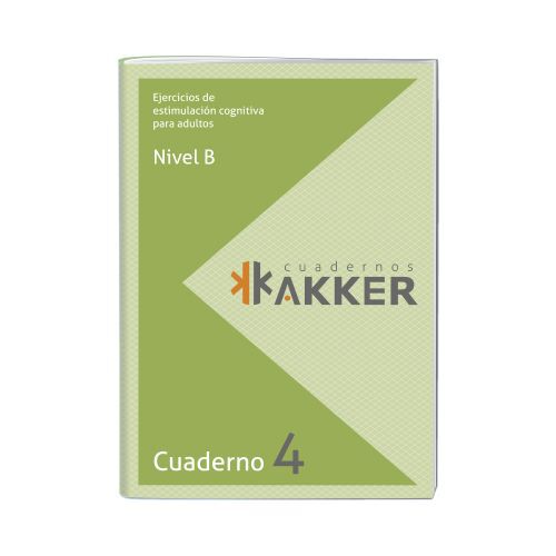Ejercicios de Estimulacin Cognitiva para adultos Nivel B Cuaderno 4 Akker
