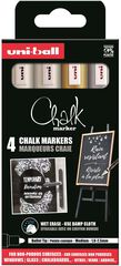 Rotuladores tiza líquida Uni Chalk 4u