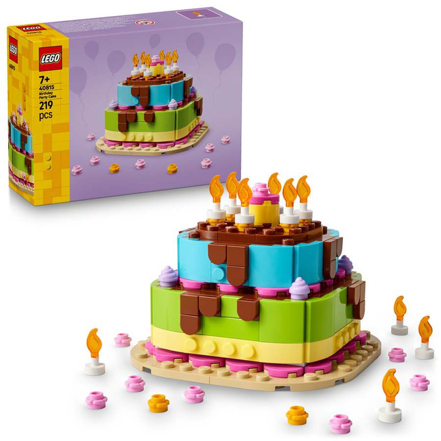 LEGO&reg; Iconic Tarta de cumplea&ntilde;os 40815