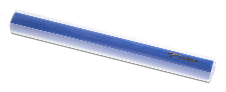 Folre adhesiu Sadipal flocat 100x45cm blau fosc