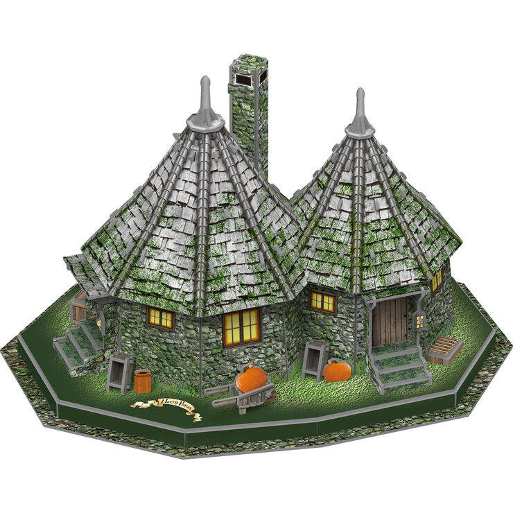 Puzzle 3D Cabaña Hagrid Harry Potter