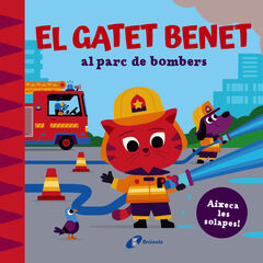 El Gatet Benet al parc de bombers El Gatet Benet al parc de bombers