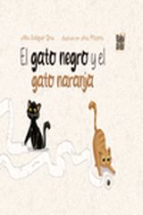 El gato negro y el gato naranja
