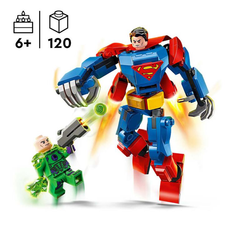 LEGO® DC Batman™ Armadura Robótica de Superman™ vs. Lex Luthor™ 76302