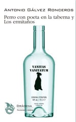 Perro con poeta en la taberna y los ermitaños