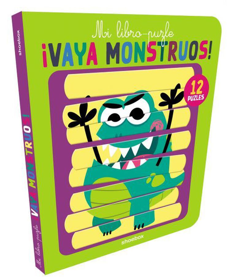 Vaya monstruos! (mi libro puzle)