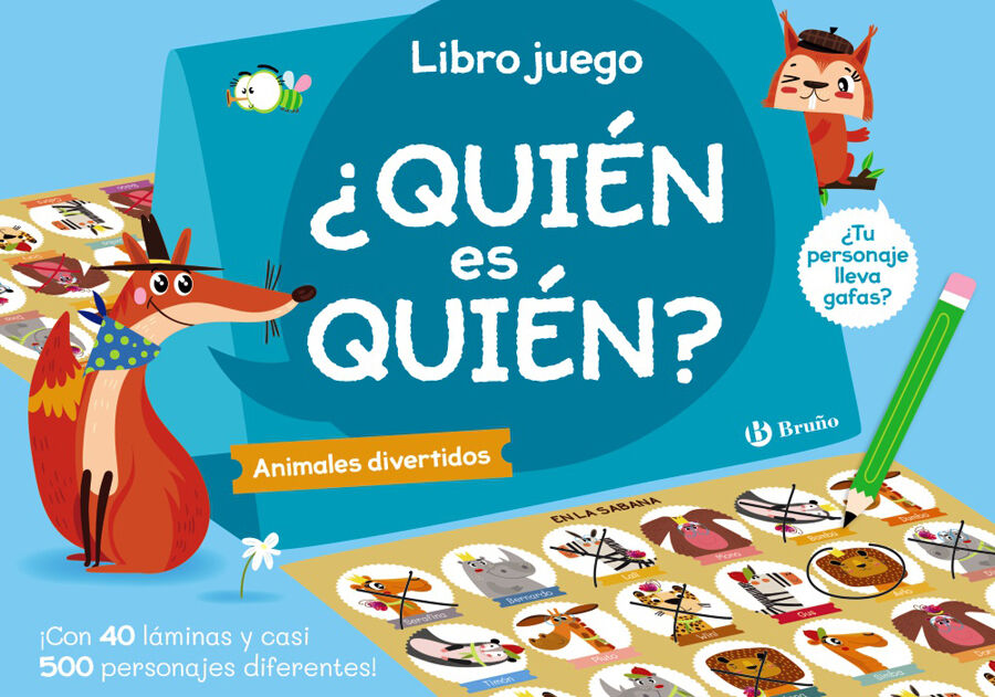 &iquest;Qui&eacute;n es qui&eacute;n? Libro juego