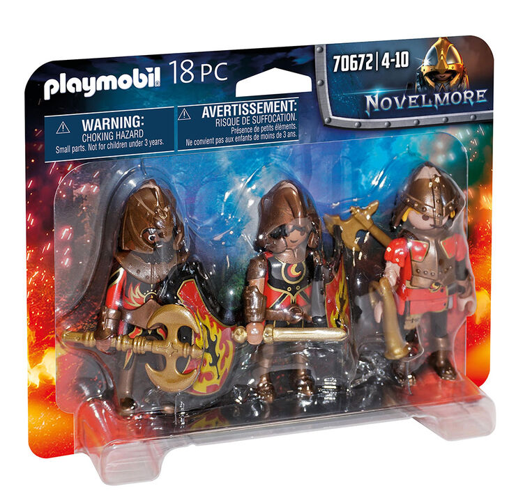 Playmobil Novelmore Set de 3 Bandits de Burnham 70672