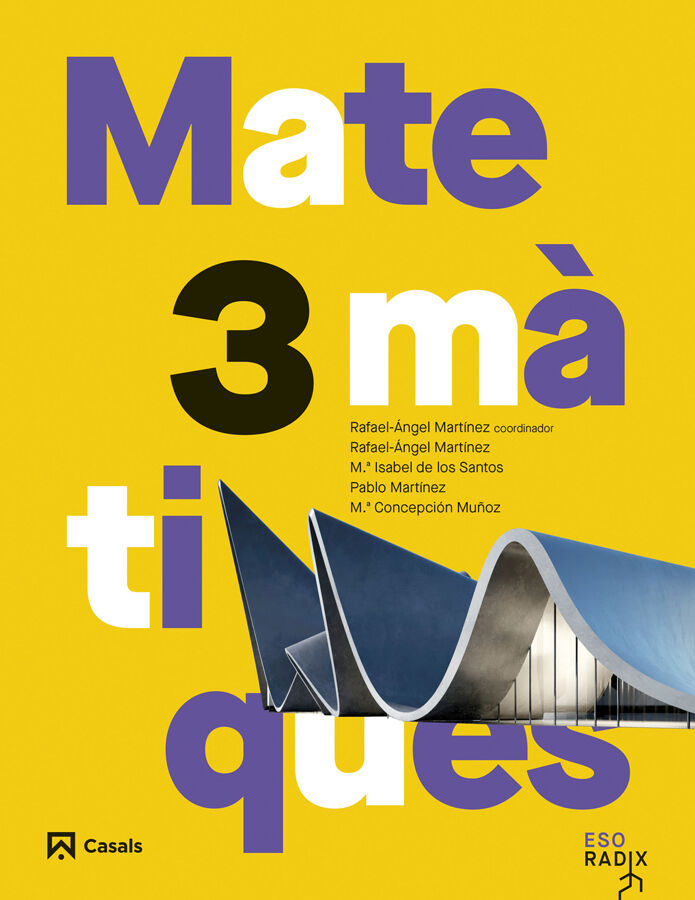 Matem&agrave;tiques 3 ESO RADIX