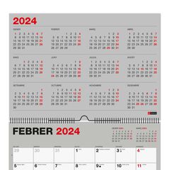 Calendario pared escribir A4 2024 cat Basic