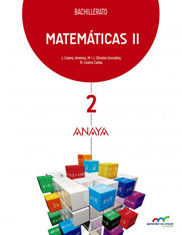 Matem&aacute;ticas II 2&ordm; Bachillerato