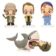 Set 4 Figuras Goma Pokis Tiburón