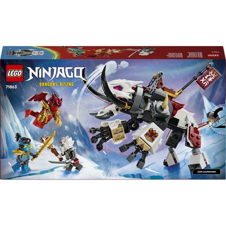 LEGO&reg; Ninjago Zilvar y Grimtak la Bestia Drag&oacute;n 71863