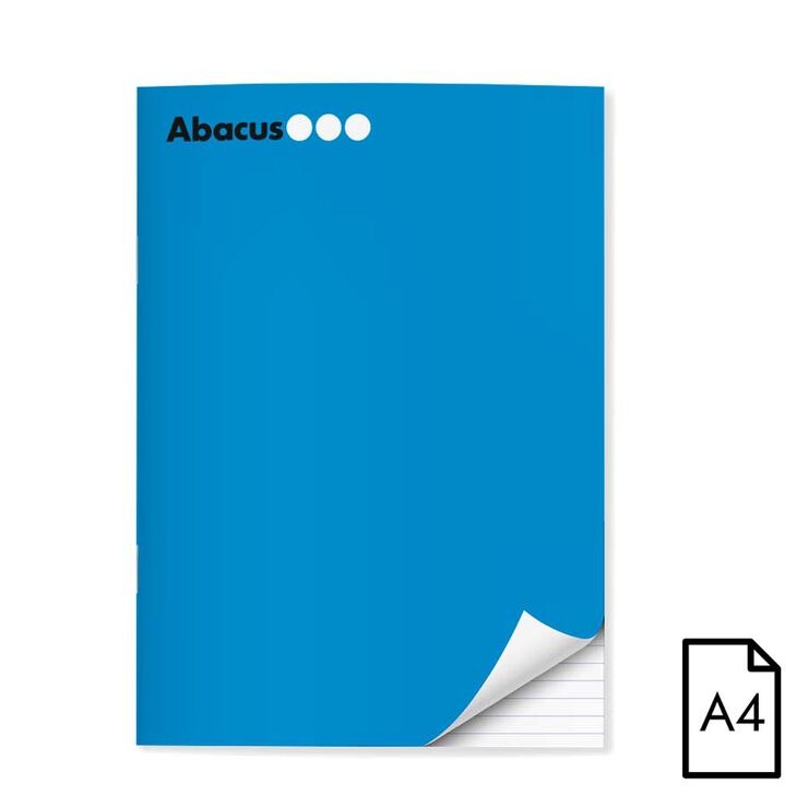 Llibreta A4 Grapa 48F Ratlla Blau Abacus Llibreta A4 Grapa 48F Ratlla Blau Abacus
