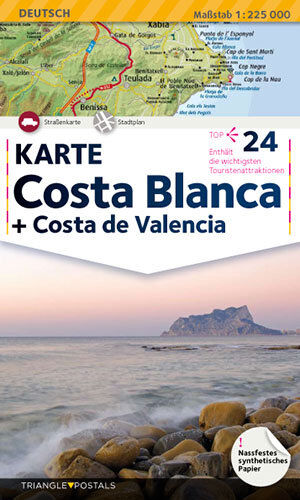 Mapa Costa Blanca (alemany)