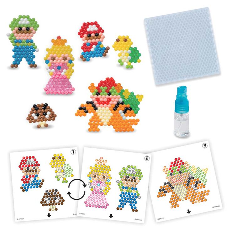 Aquabeads Super Mario personajes