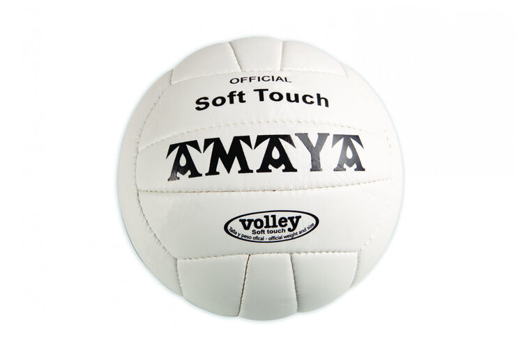 Balón de volley Amaya cuero sintético Soft Touch