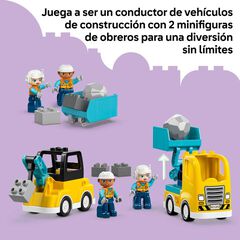 LEGO® DUPLO Town Vehículos de Construcción “3 en 1” 10475