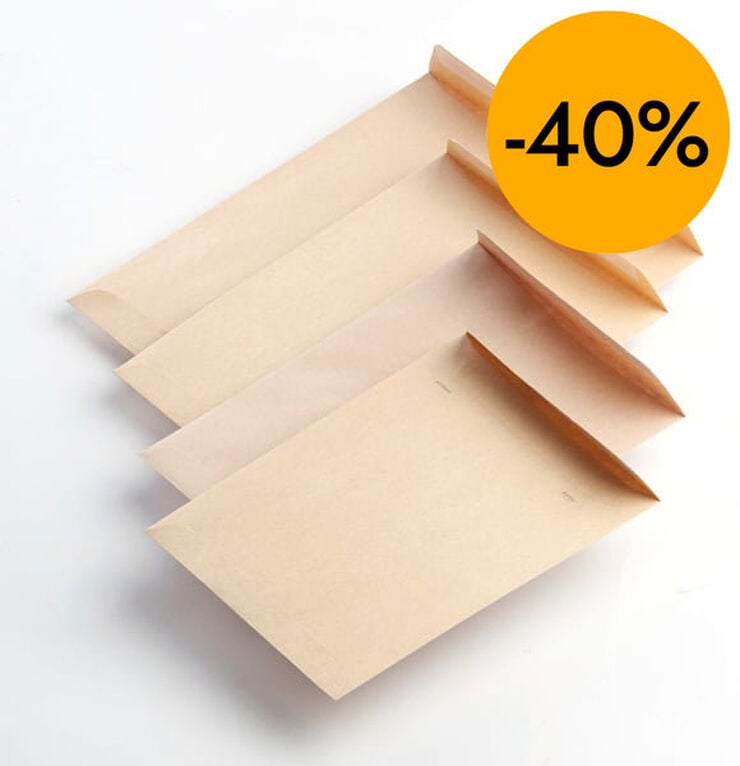 Bolsa kraft Galler Folio 25X35,3cm 90g 250u