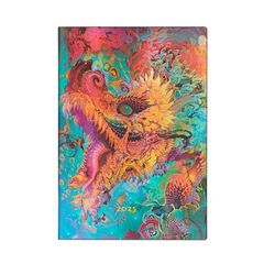 Agenda Paperblanks Flexi Drac Midi setm/vista castellà 2025