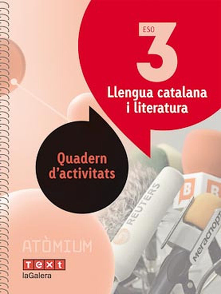 Llengua i Literatura Quadern Atòmium 3R ESO