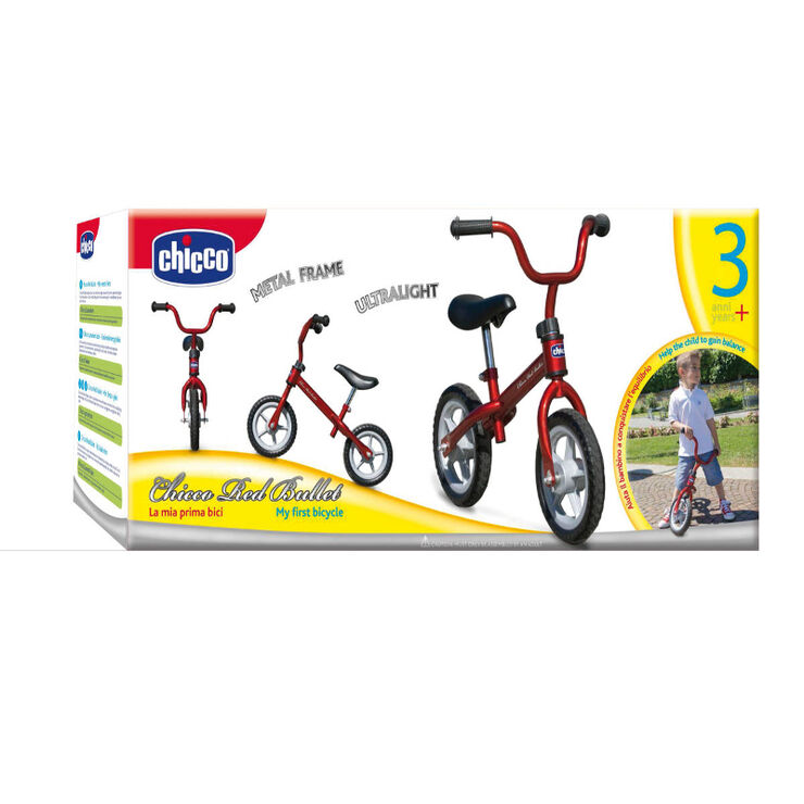 Bicicleta sin Pedales Chicco First Bike para Niños de 2 a 5 Años hasta 25 Kg