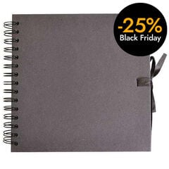 Álbum Scrap Book Artemio 20x20cm negro 40 hojas