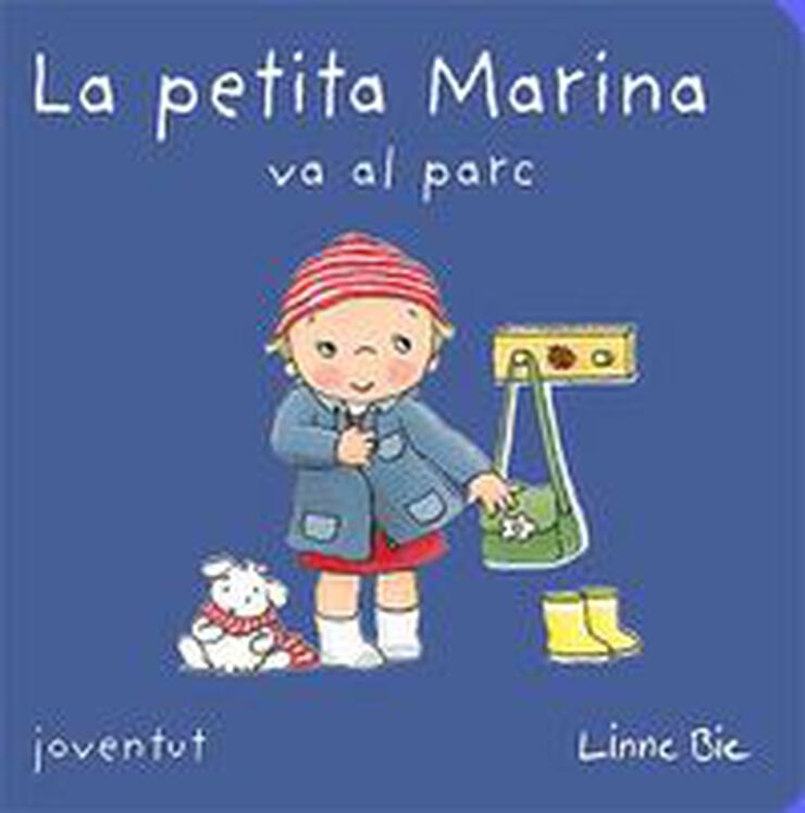 La petita Marina va al parc