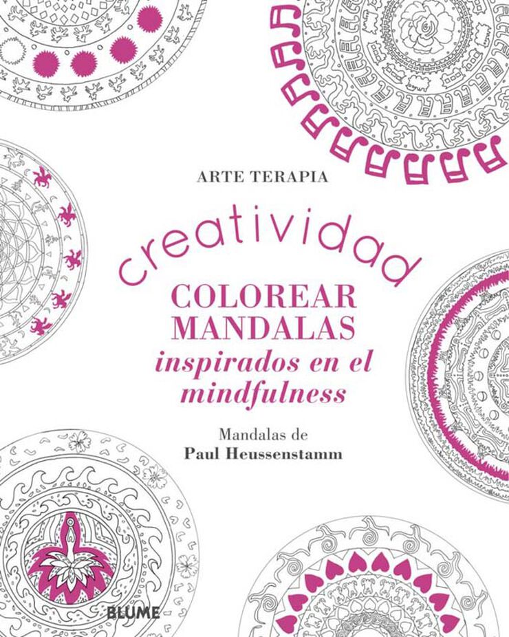 Creatividad. Colorear mandalas inspirado