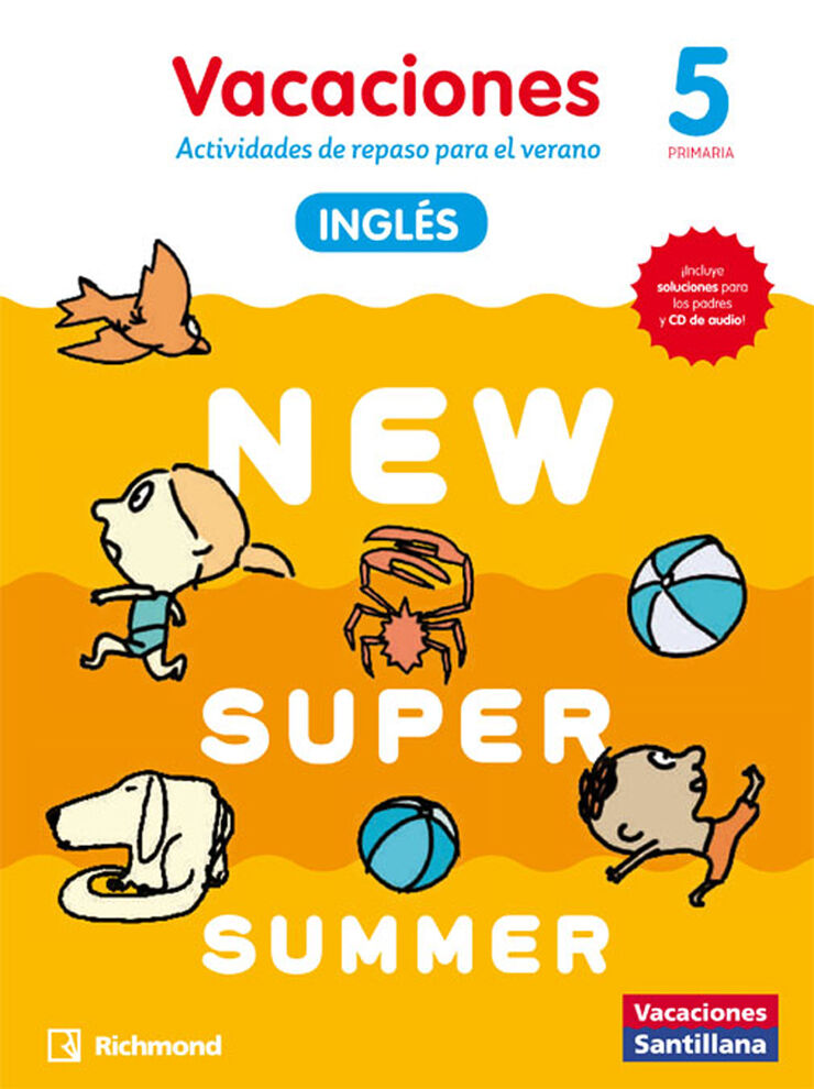 Vacaciones New Super Summer 5º Primaria