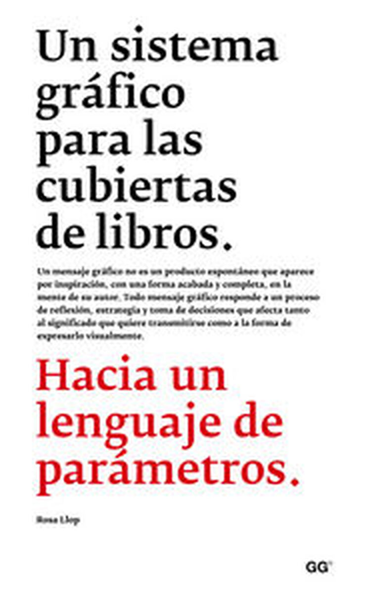 Un sistema gráfico para las cubiertas de libros