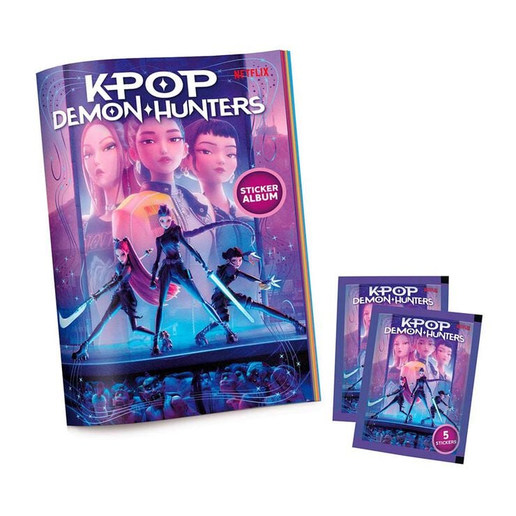 Kpop Demon Hunter - &Agrave;lbum d&rsquo;enganxines